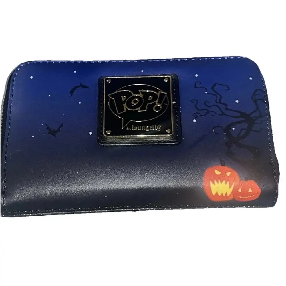 POP! Loungefly Nightmare Before Christmas Wallet Jack Zero Glow In The Dark New